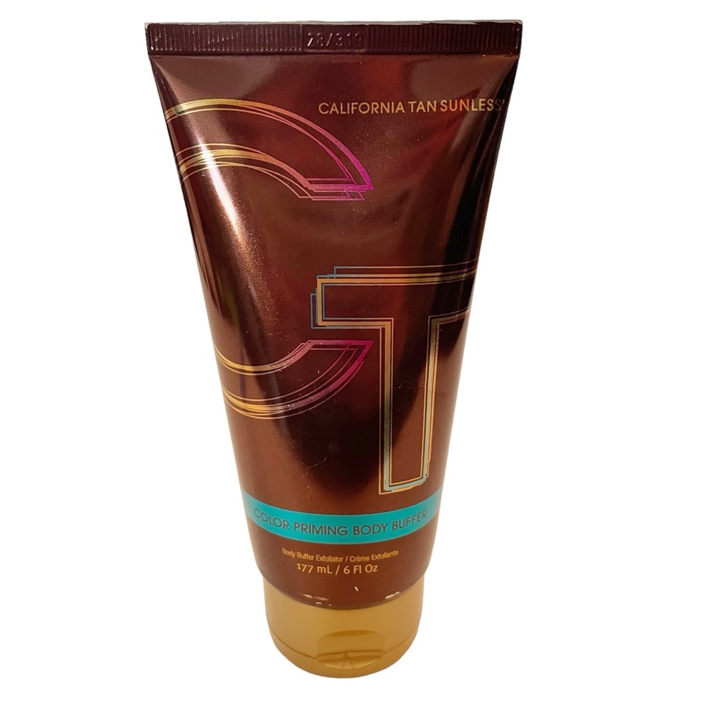 California Tan Sunless Color Priming Body Buffer Exfoliator 6oz NEW Unsealed‎